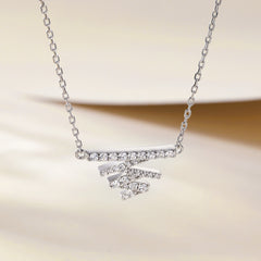 S925 Silver Designer Letter Choker Necklace