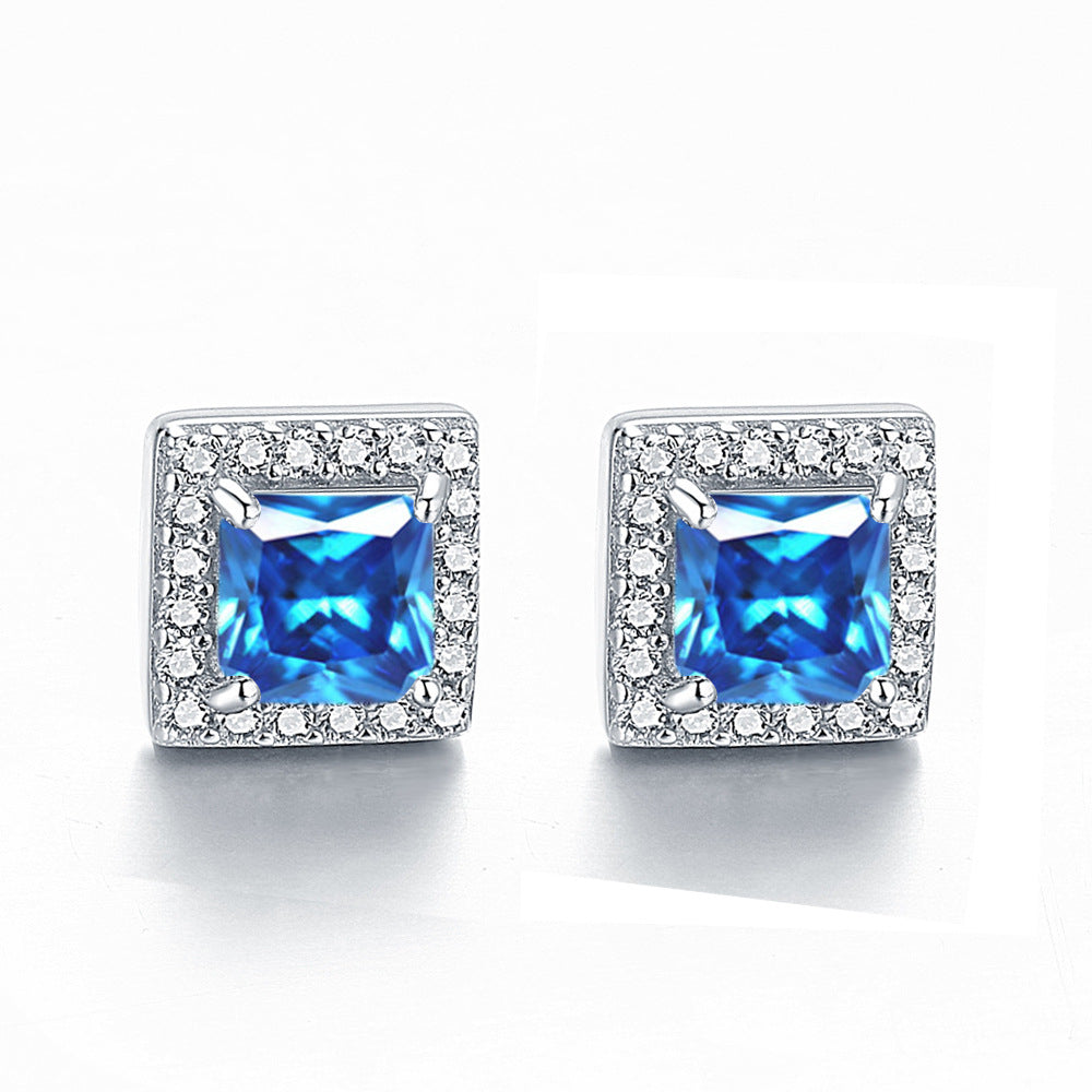 925 Silver Trendy Hearts & Arrows Studs