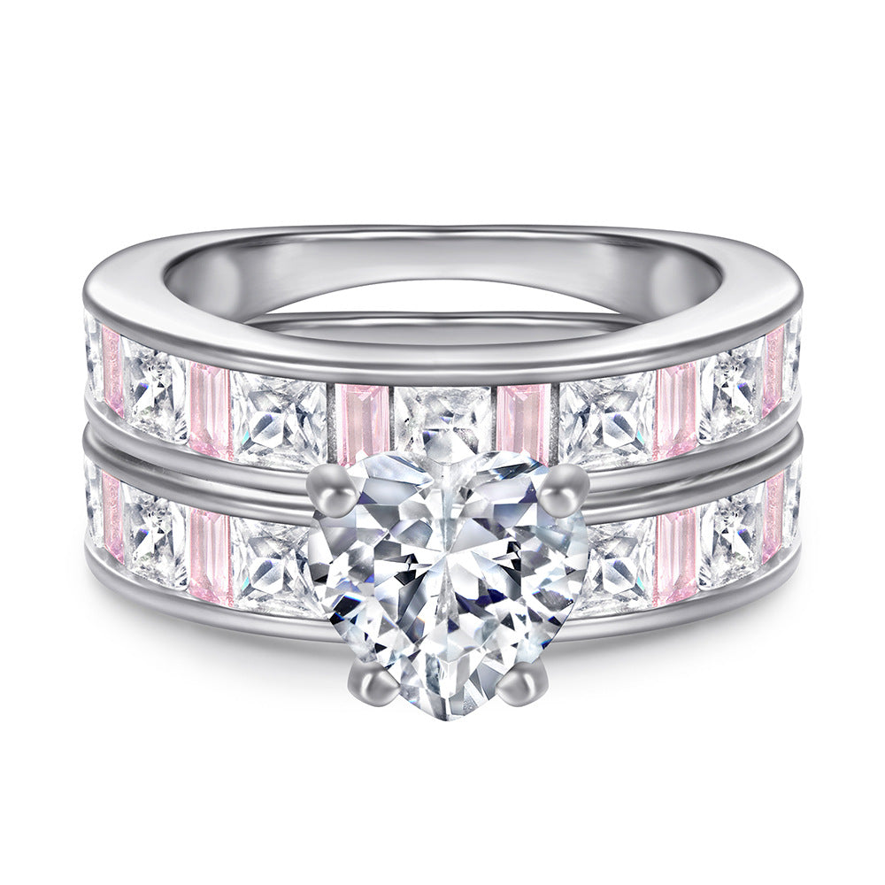 S925 Silver Zircon Multi Style Rings