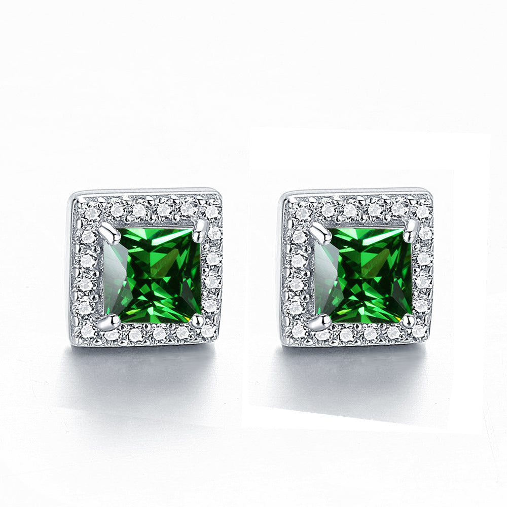 925 Silver Trendy Hearts & Arrows Studs