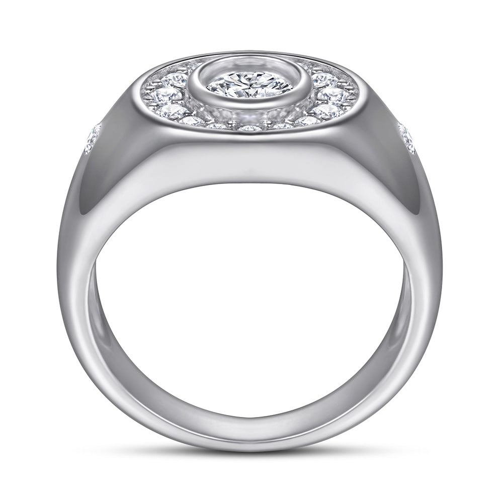925 Silver Wide Band Ring