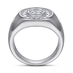 925 Silver Wide Band Ring