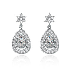 925 Silver Ring Necklace Earrings Bracelet Set