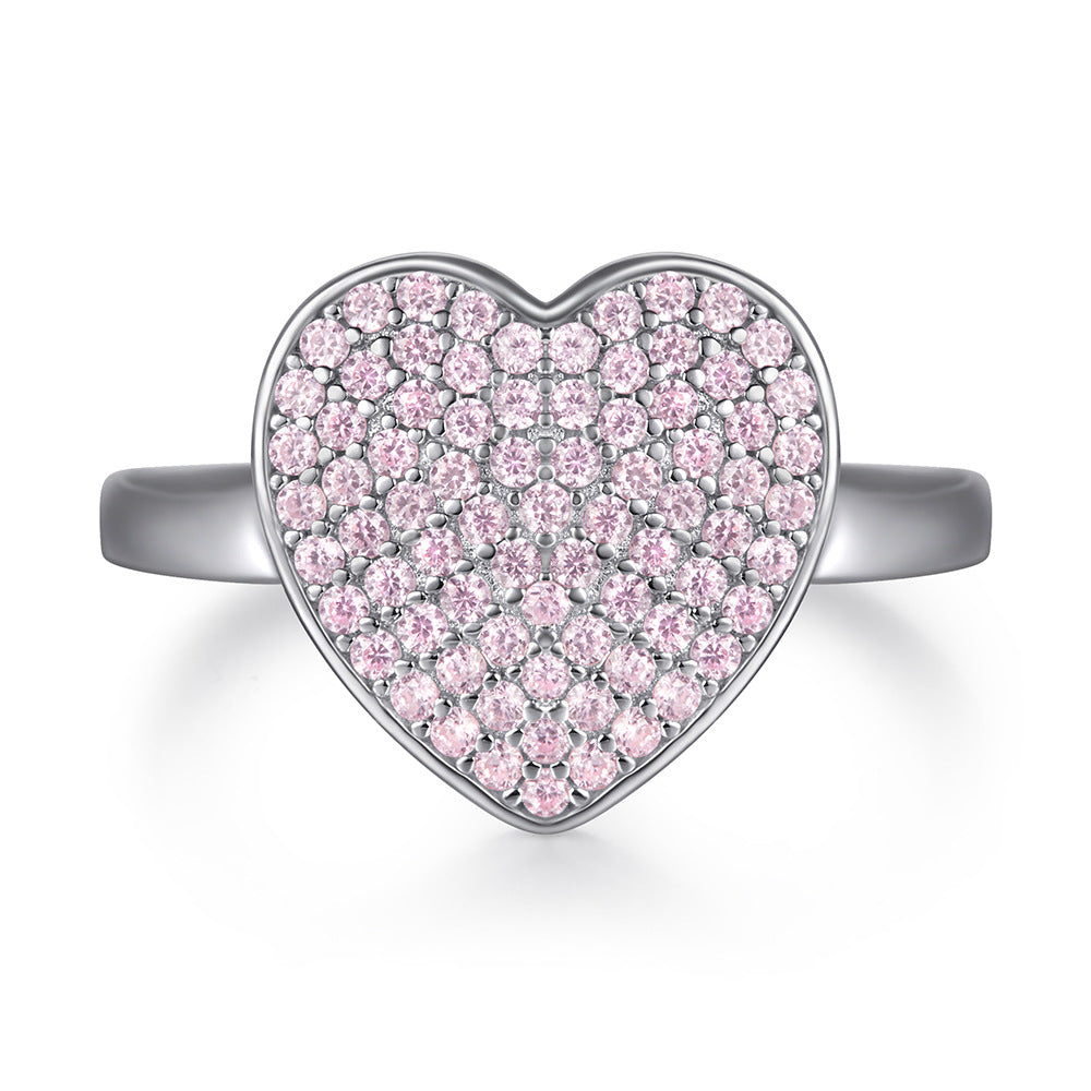 925 Silver Multi type CZ Ring