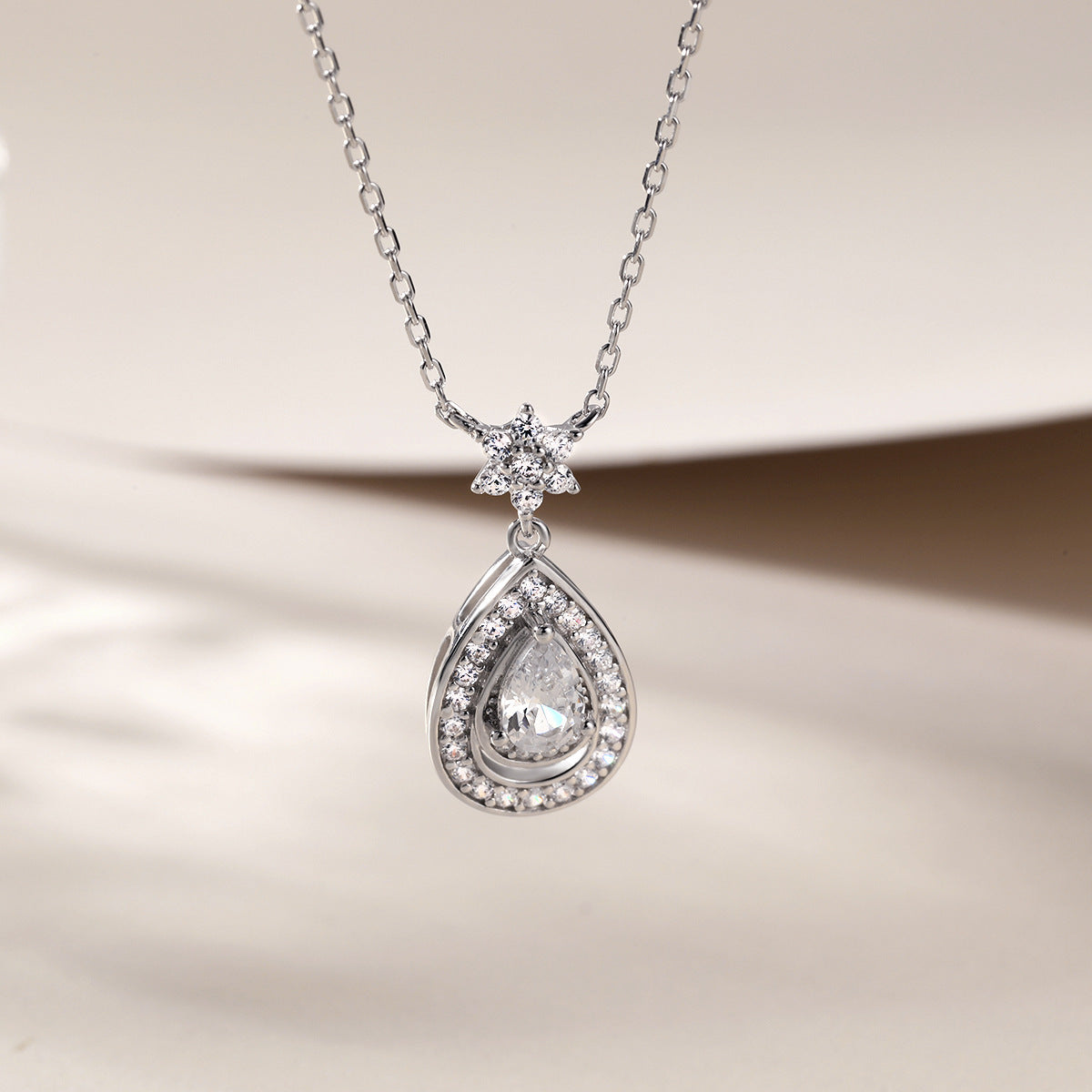 925 Silver Ring Necklace Earrings Bracelet Set