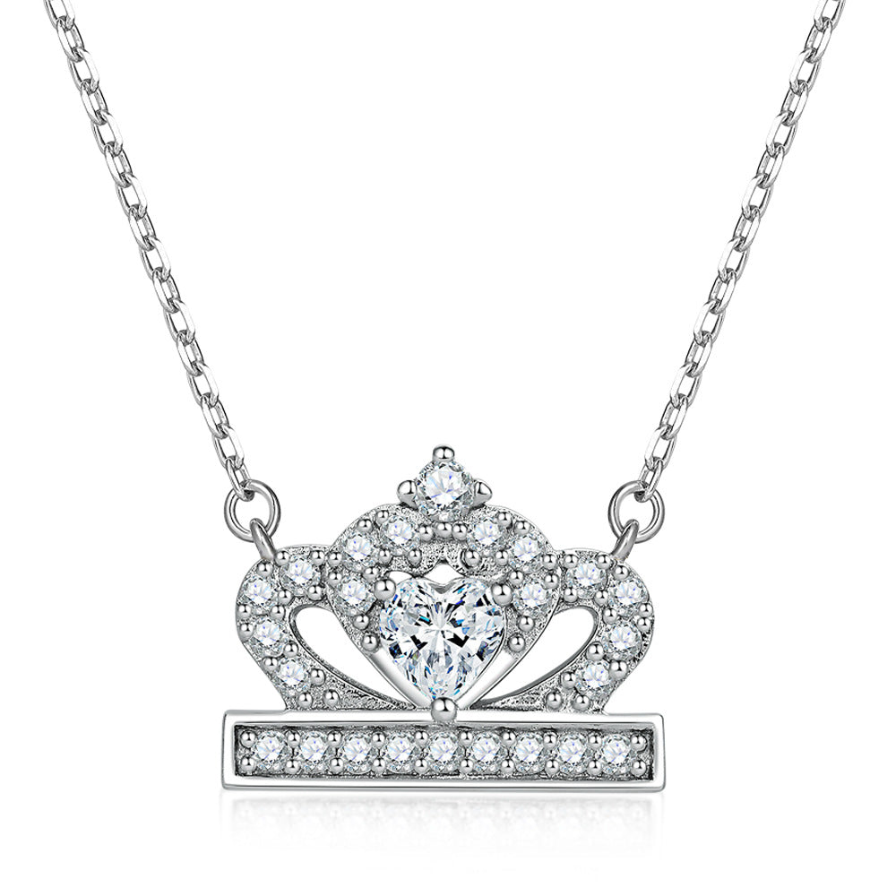 S925 Silver CZ Multi Style Necklace Set