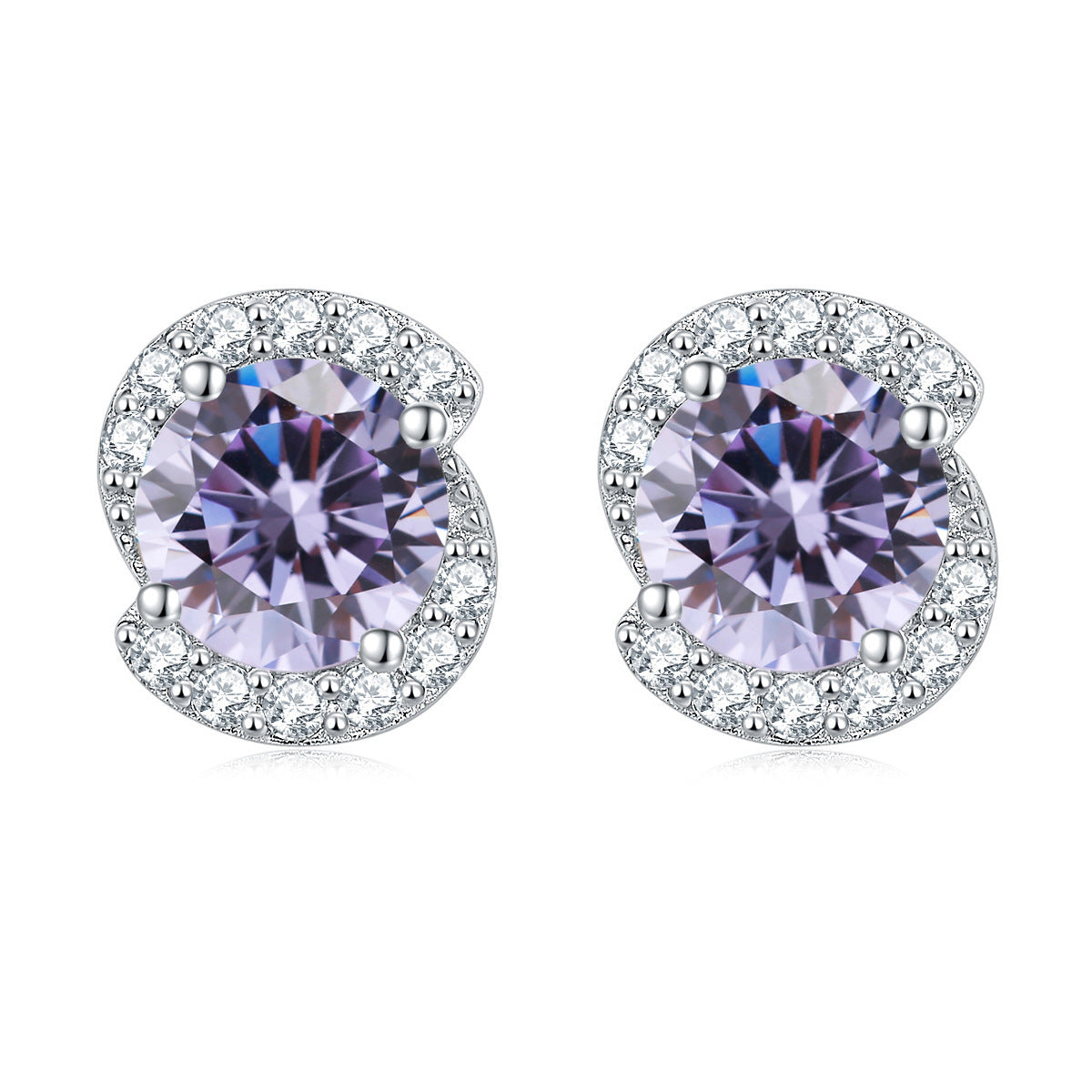 925 Silver Sapphire-Like Zirconia