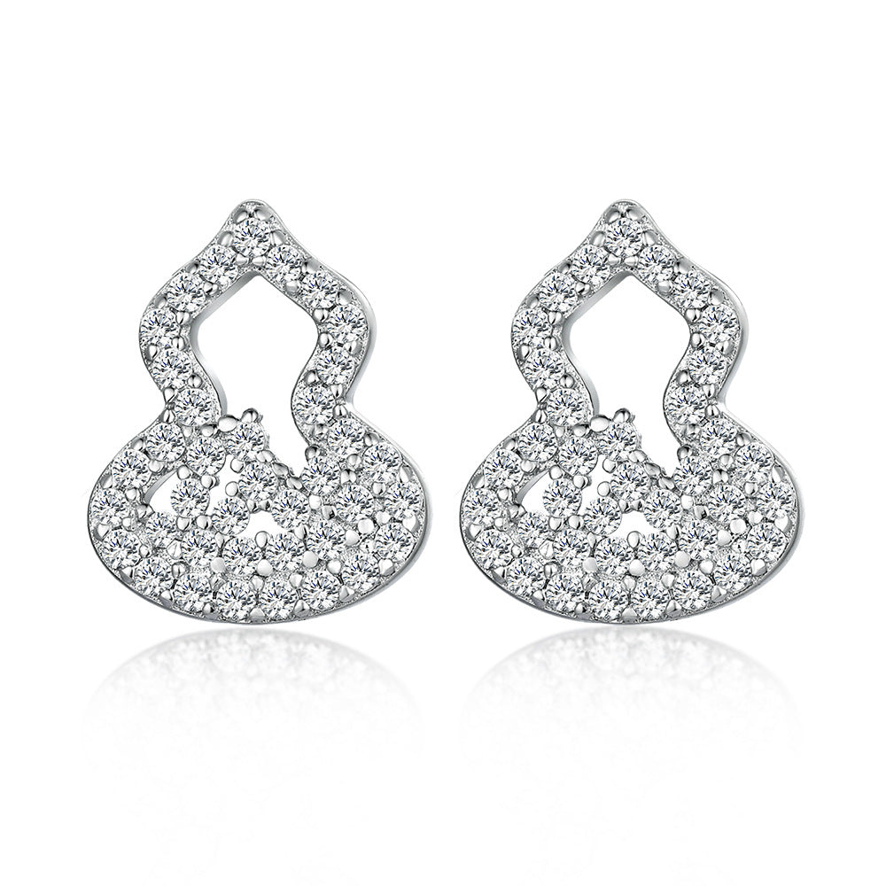 925 Silver Butterfly Heart Drops