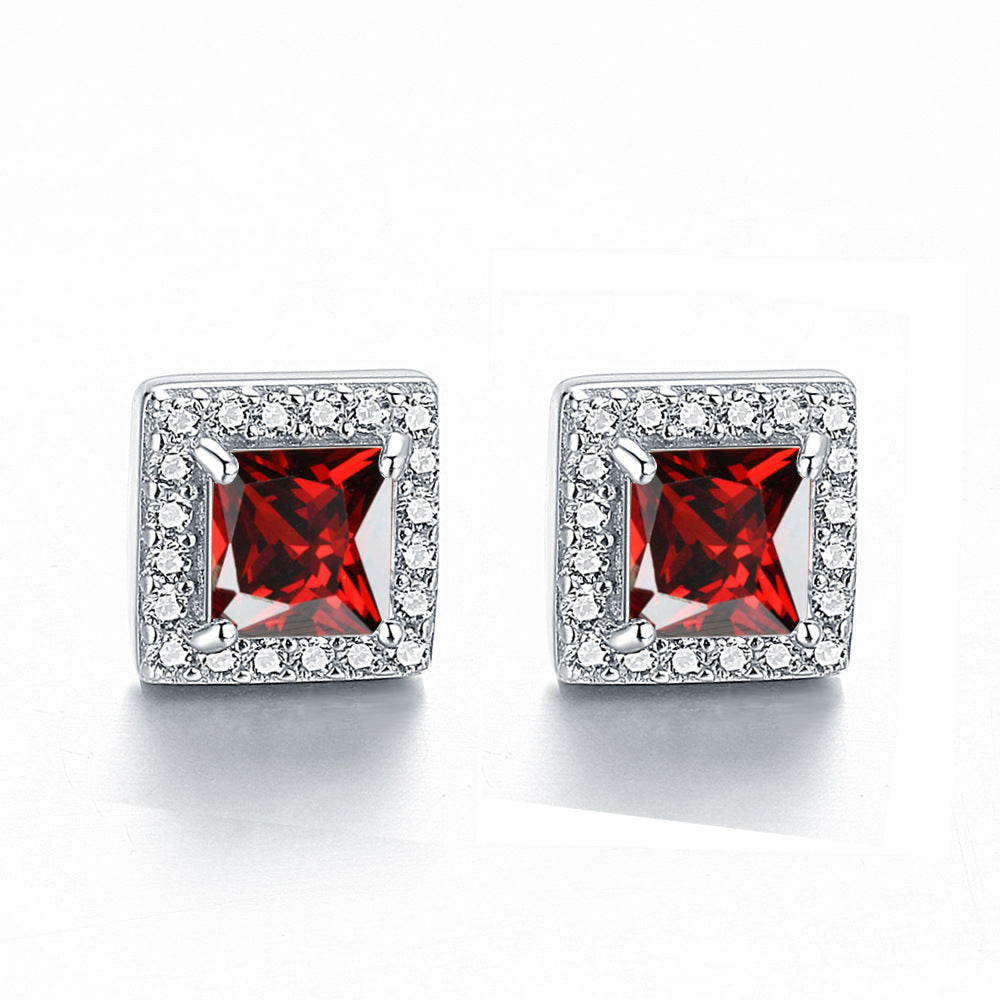 925 Silver Trendy Hearts & Arrows Studs