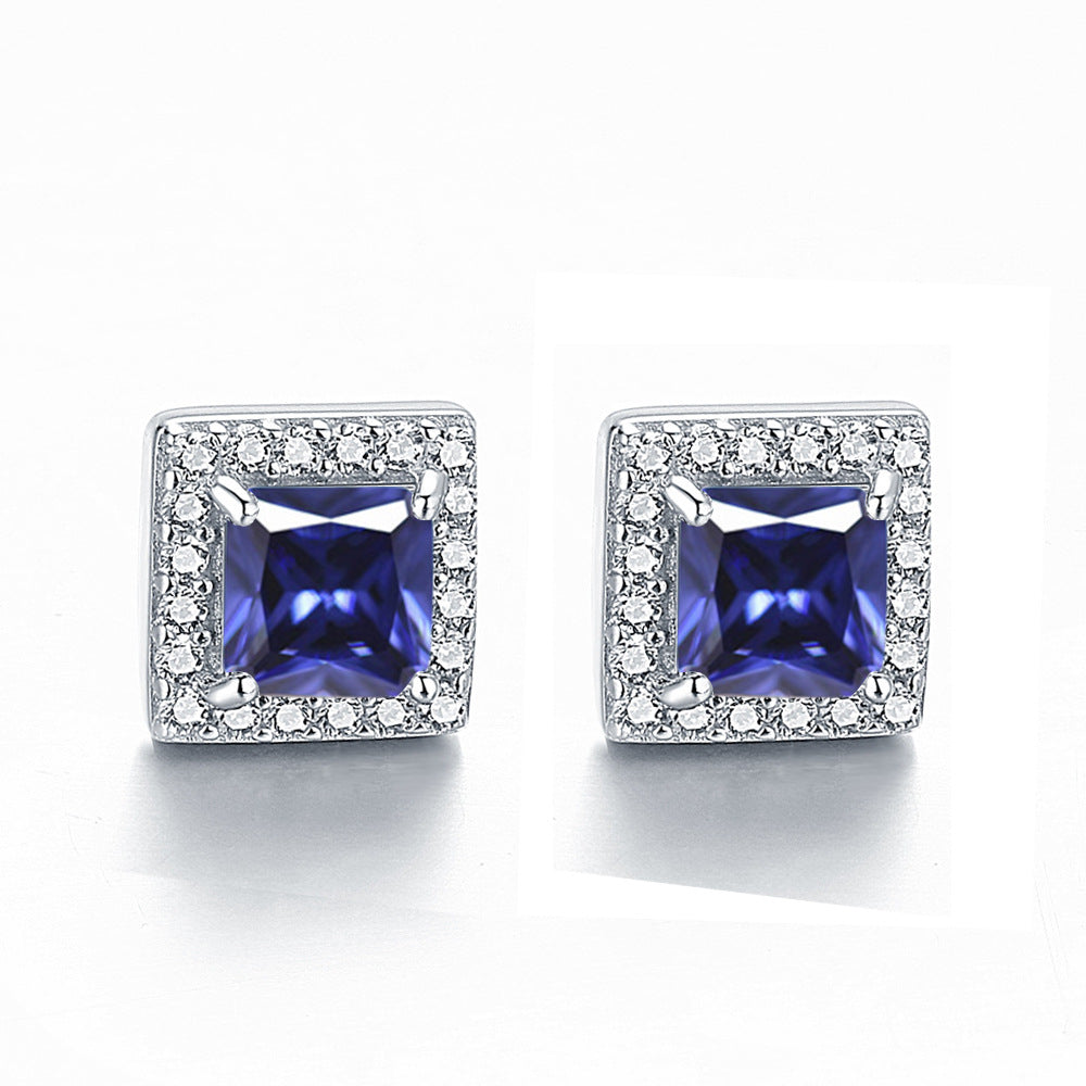 925 Silver Trendy Hearts & Arrows Studs