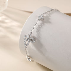 S925 Butterfly CZ Bracelet - Luxe Fairy Jewelry