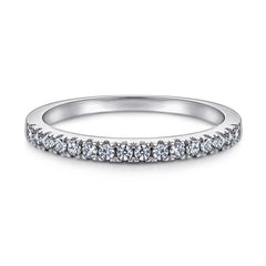 S925 Full Eternity Pinky Ring - Cartier Style