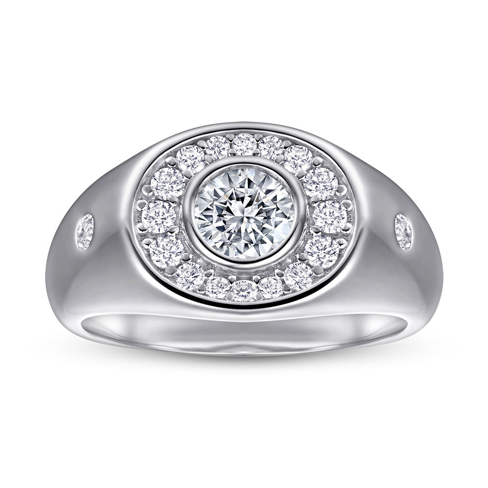 925 Silver Wide Band Ring