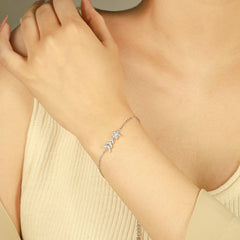 S925 Star Bracelet - Trendy Silver Jewelry