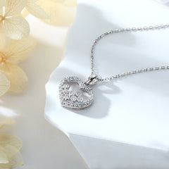 S925 Silver Heart pendant Necklace