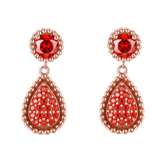 925 Silver Open Ring Tassel Earrings Necklace
