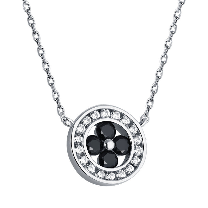 S925 Silver Clover Pendant Necklace