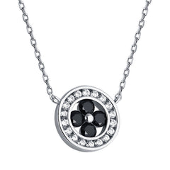 S925 Silver Clover Pendant Necklace