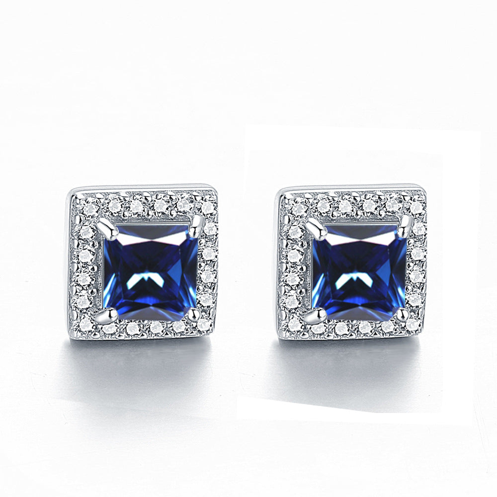 925 Silver Trendy Hearts & Arrows Studs