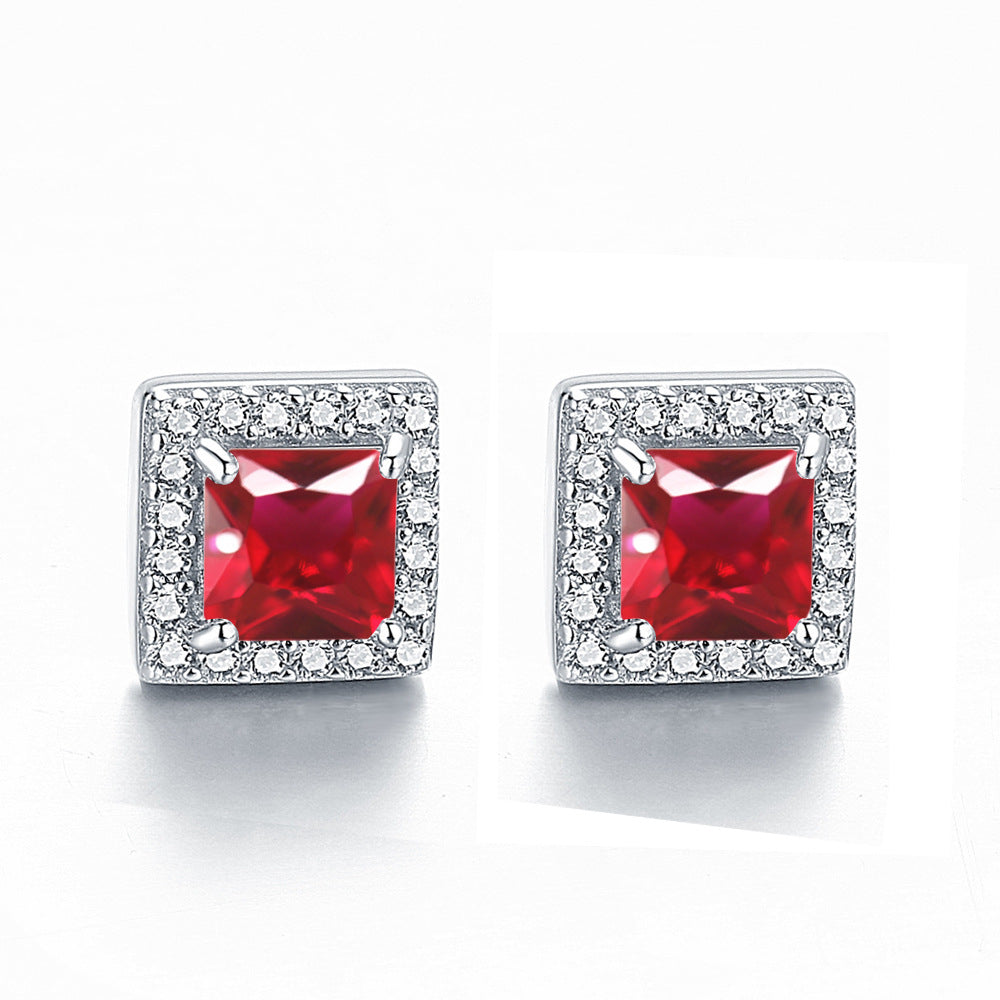 925 Silver Trendy Hearts & Arrows Studs
