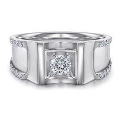 S925 Men's Statement Ring - Premium Craftsmanship