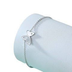 S925 Silver Butterfly Bracelet - Trendy Women's Jewelry